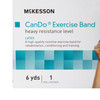 McKesson Exercise Resistance Band, Blue, 5 Inch x 6 Yard, Heavy Resistance #169-5214