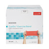 McKesson Exercise Resistance Band, Red, 5 Inch x 50 Yard, Light Resistance #169-5222