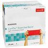 McKesson Exercise Resistance Band, Red, 5 Inch x 25 Yard, Light Resistance #169-5632