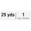 McKesson Exercise Resistance Band, Red, 5 Inch x 25 Yard, Light Resistance #169-5632