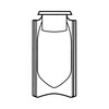 Halyard Ice Bag, 6½ x 13 Inch #33510