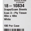 McKesson Nonsterile Physical Exam Drape, 40 x 48 Inch #18-10834