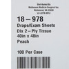 McKesson Nonsterile Physical Exam Drape, 40 x 48 Inch #18-978