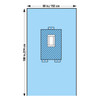 Halyard Sterile Pediatric Laparotomy Abdominal Drape, 60 W x 108 L Inch #89241