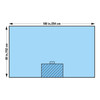 Halyard Sterile Orthopedic Bar Drape, 60 x 100 Inch #89381