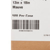 McKesson Nonsterile Mauve Procedure Towel, 13 x 18 Inch #18-878