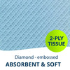 Tidi® Blue Procedure Towel, 13 x 18 Inch #9810867
