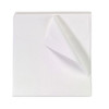 Graham Medical White Flat Stretcher Sheet, 40 x 72 Inch #70304N