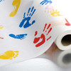 Tiny Tracks™ Crepe Table Paper, 18 Inch x 125 Foot, White #37238
