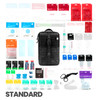 MyFak Standard First Aid Kit, Black #MM-KIT-U-MFK-LG-BLK-STN