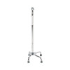 McKesson Steel Chrome Offset Quad Cane, 29 – 37½ Inch #146-10300-4