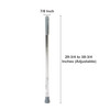 McKesson Round Handle Walking Cane, Aluminum, 29-3/4 – 38-3/4 Inch Height #146-10302-6