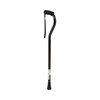 McKesson Black Aluminum Offset Cane, 30 – 39 Inch Height #146-RTL10306