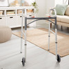 McKesson Folding Walker, Adjustable Height #146-10210-4