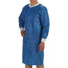 LabMates® Lab Coat, Medium, Blue #85178