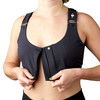 Shirl Post Surgical Bra, Black, Super Queen #HC00006BSQ