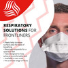 3M™ VFlex™ Health Care Particulate Respirator and Surgical Mask #1804