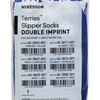 McKesson Terries™ Adult Slipper Socks, X-Large, Royal Blue #40-3816-001