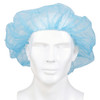 McKesson Disposable Bouffant Surgical Caps, Blue, Elastic Closure, 21 #40171100