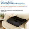 McKesson Premium Molded Foam Seat Cushion, 22 x 18 x 3 in #170-76005SP