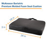 McKesson Premium Molded Foam Seat Cushion, 24 x 18 x 3 in. #170-76006SP