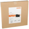 McKesson Back Support Cushion, 18W X 17D Inch, Black #170-79002