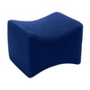 Carex Healthcare Knee Pillow , Memory Foam, 10.5 in. L x 7.75 in. W x 8 in. H, Navy #FGP10400 0000
