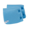 McKesson Heel Protection Pads, Convoluted Foam, Blue, Hook and Loop, 6-1/2 x 6-1/2 #136-28656