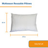 McKesson Reusable Bed Pillow, Poly Cotton Cover, 21 x 27 in. #41-2127-WS