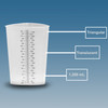 Plasti-Grad® Graduated Beaker, 1,200 mL #1150