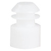 McKesson White Tube Closure for use with 16 mm Blood Drawing Tubes, Glass Test Tubes, Plastic Culture Tubes #177-116152W