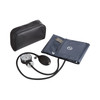 McKesson Brand Aneroid Sphygmomanometer with Cuff, 2-Tube, Pocket-Size, Handheld, Adult Medium Cuff, Navy #01-775-11ANGM