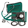 Sterling Series ProKit™ Aneroid Sphygmomanometer with Stethoscope, Hunter Green #02-12606