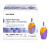McKesson Pressure Activated Safety Lancets, 30 Gauge, Purple #16-PASL30GX