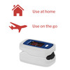 SmartHeart Fingertip Pulse Oximeter for Blood Oxygen Saturation, Economy #11-50K