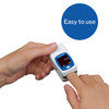SmartHeart Fingertip Pulse Oximeter, Talking Blood Oxygen Saturation Monitor #11-50L