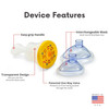 LifeVac EMS Kit - Portable Choking Rescue Device for First Responders #LVE2001