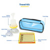 LifeVac Travel Kit - Portable Choking Rescue Device, Travel Bag - Blue #TK-B