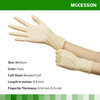 McKesson Confiderm® Latex Exam Glove, Medium, Ivory #14-316