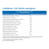 McKesson Confiderm® 3.5C Nitrile Exam Glove, Extra Large, Blue #14-6980C