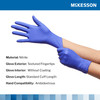 McKesson Confiderm® 3.0 Nitrile Exam Glove, Small, Blue #14-6N32
