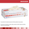 McKesson Stretch Vinyl Exam Glove, Extra Large, Ivory #14-820