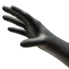 NitriDerm® Ultra Black Nitrile Exam Glove, Extra Small, Black #187050