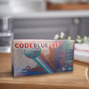 CodeBlue® PF Latex Extended Cuff Length Exam Glove, Medium, Blue #23-34