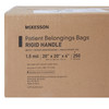 McKesson Patient Belongings Bag With Snap Closure #30471100