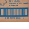 Pacific Blue Basic™ Multi-Fold Paper Towel, 250 per Pack #20204