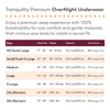 Tranquility Premium OverNight Disposable Absorbent Underwear, S #2114