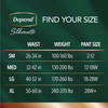 Depend® Silhouette® 4-in-1 SKINGUARD™, Pink, X-Large #55425