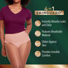 Depend® Silhouette® 4-in-1 SKINGUARD™, Pink, X-Large #55425