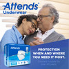 Attends® Extra Absorbency Underwear, Large #AP0730